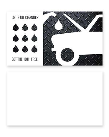Oil Loyalty Cards