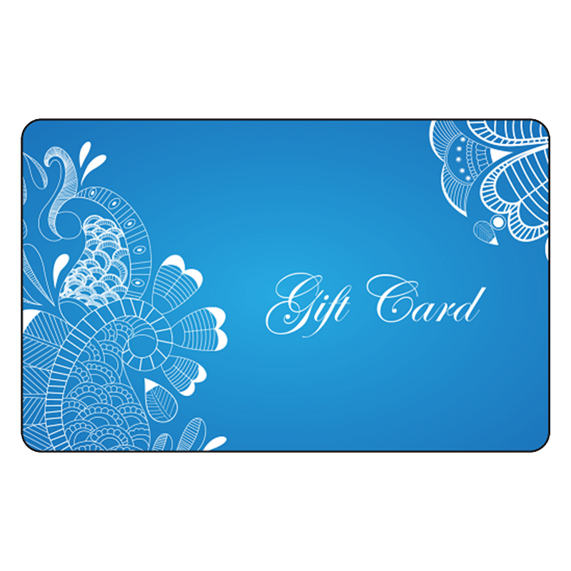 Elegant Blue Gift Cards