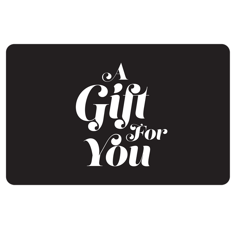 Simple Black Gift Cards